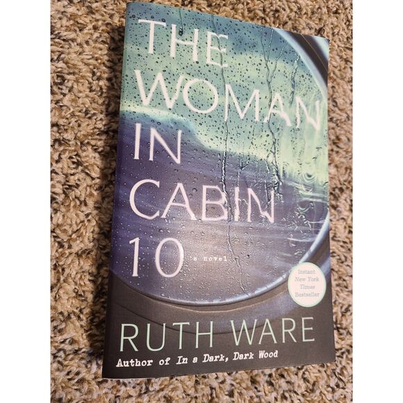 The Woman in Cabin 10 Ruth Ware Thriller Suspense Novel Instant NYT Bestseller - Picture 1 of 2